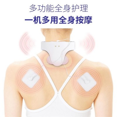 智能颈椎按摩仪电磁脉冲远红外线颈部理疗仪多功能震动按摩器厂家图5
