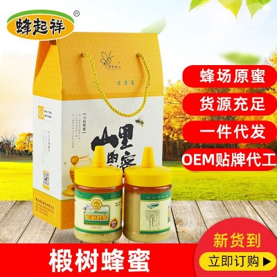 厂家批发椴树蜂蜜 500g罐装椴树原蜜礼品批发 平度蜂场自制原料蜜图2