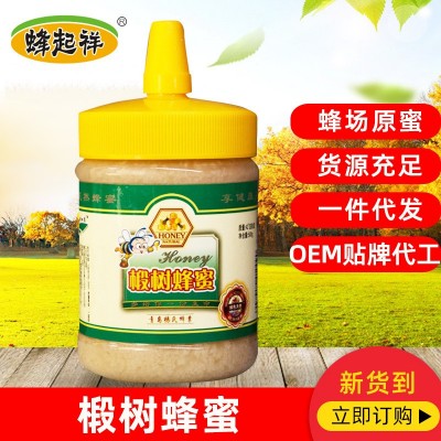 厂家批发椴树蜂蜜 500g罐装椴树原蜜礼品批发 平度蜂场自制原料蜜图3