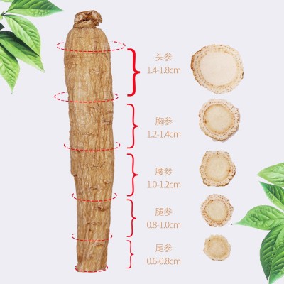 包邮东北特产长白山花旗参西洋参片批发软枝人参片散装产地直发图1