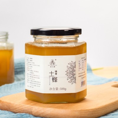 正常发货高生源源头厂家纯正结晶蜂蜜正宗土蜂蜜500克 大型中蜂场图4