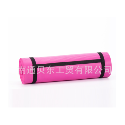 厂家加工定制NBR瑜伽垫吸汗瑜伽健身美体加宽外贸跨境瑜伽垫图2