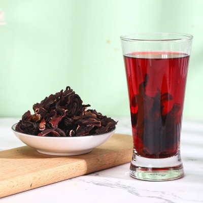 厂家直供 玫瑰茄洛神花瓣花茶 散装花瓣花碎整朵花茶厂家批发图3