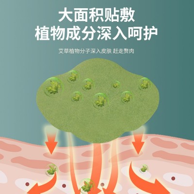 云南本草海目 艾草纤姿贴肚脐贴 艾草艾灸贴 纤姿贴轻姿贴 艾灸贴图4