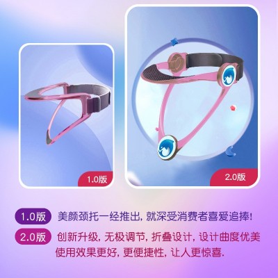 新款可调式颈托防低头肩颈脖子前倾颈椎矫正护颈固定支撑架牵引器图4