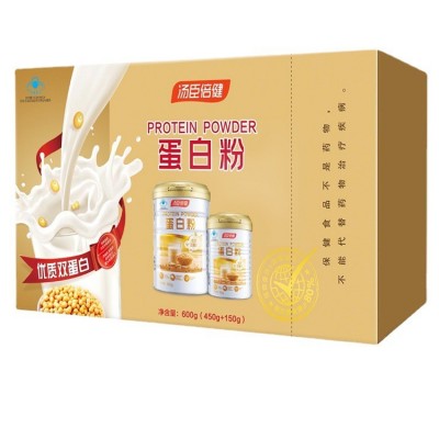 汤臣倍健 蛋白粉 450G+150G 成人 节日送礼 礼盒装 药店同款 正品图5