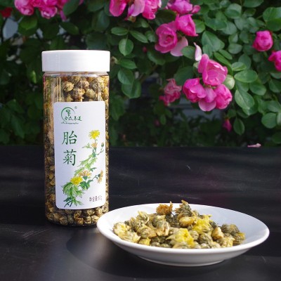 胎菊现货批发 厂家直销菊花茶 新款花果茶60g/罐图4