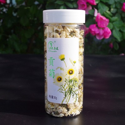 合众养道贡菊 厂家直销菊花茶 罐装花果茶现货批发30g/罐图2