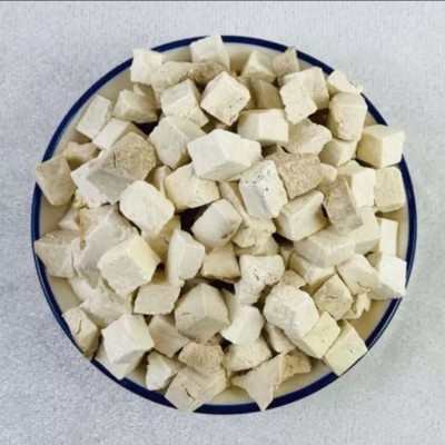 中药材 茯苓 白茯苓 生丁 熟丁 磺不漂白 农产品初加工茯苓丁图2