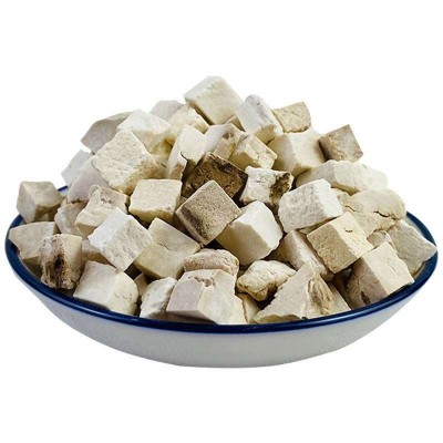 中药材 茯苓 白茯苓 生丁 熟丁 磺不漂白 农产品初加工茯苓丁图5