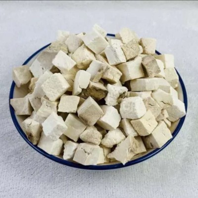 中药材 茯苓 白茯苓 生丁 熟丁 磺不漂白 农产品初加工茯苓丁图4
