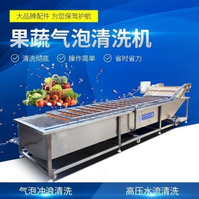 草莓气泡清洗机、甘肃气泡清洗机、诸城凯特机械图3