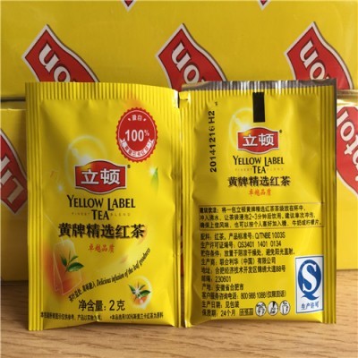 立顿红茶 红茶2克 铝箔袋 酒店客房*立顿茶包茶叶80袋/盒*24盒图5