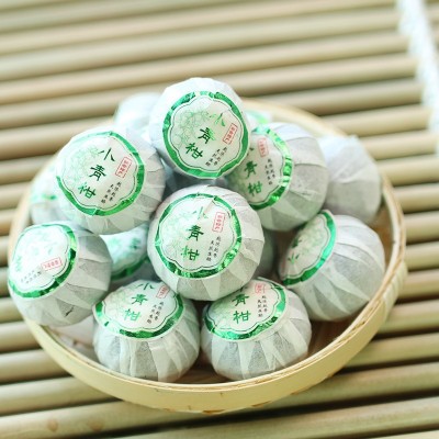 小青柑 柑普茶 广西陈皮 新会茶枝柑陈皮交易市场