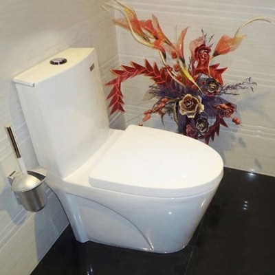 河南陶瓷连体马桶厂家_河南蹲便器厂家图1