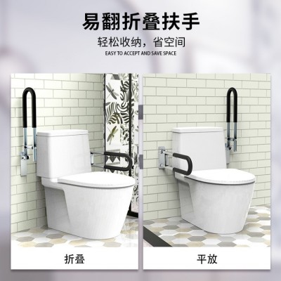 医院养老院卫生间一字型扶手尼龙抗菌承重强**款湖南扶手厂家**图4