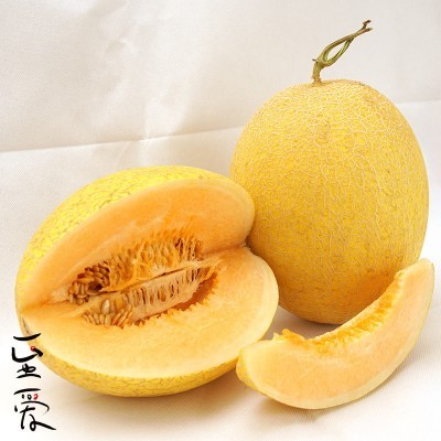新疆吐鲁番新品 至爱蜜瓜 陆地瓜2个/箱 6-7斤 德邦空运图2