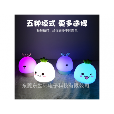 珠海拍拍硅胶小夜灯厂家电话 东莞市东励玮电子科技供应图4