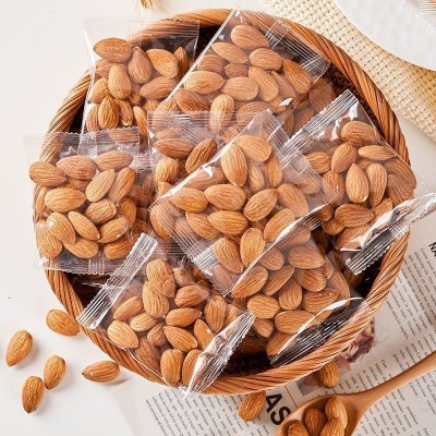 巴旦木仁大杏仁片坚果独立小包装原味盐焗扁桃仁干果零食批发包邮