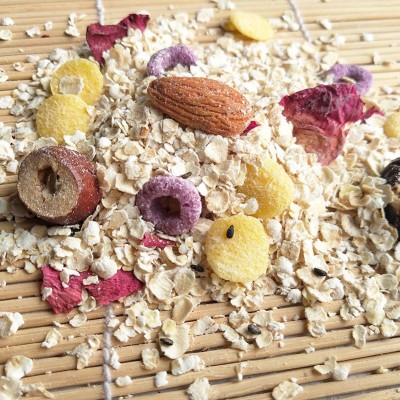 批发散装坚果燕麦片25kg速溶即食燕麦片 营养代餐红枣坚果麦片图5