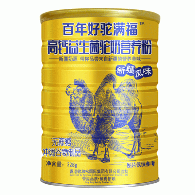 骆驼奶粉 百年好驼满福1kg骆驼奶营养粉 中老年成人蛋白粉驼奶粉图5