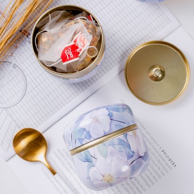 菊花决明子茶蜜桃乌龙茶小罐装三角包八宝养生茶 红豆薏米 茶批发图2