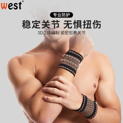 羽毛球护腕健身加压腕带套女篮球排球腱鞘劳损扭伤手腕运动 男绷带图4