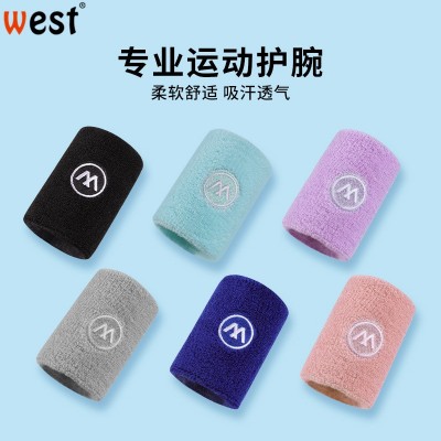 毛巾护腕吸汗毛巾护手腕 羽毛球篮球健身瑜伽护腕 批发运动 护腕图3
