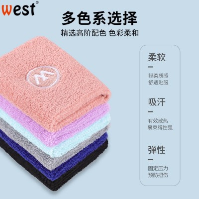 毛巾护腕吸汗毛巾护手腕 羽毛球篮球健身瑜伽护腕 批发运动 护腕图5