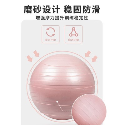 瑜伽球健身球加厚防爆孕妇专用助产大龙球儿童感统训练健身平衡球图5