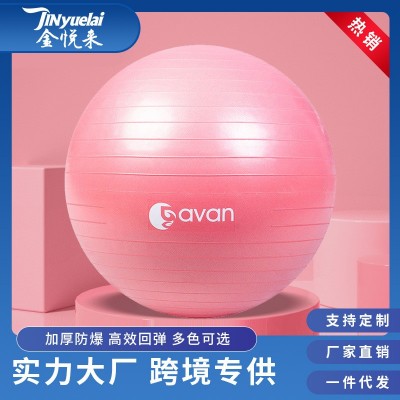 瑜伽球 PVC家用健身运动球 加厚防爆gym ball大龙球 55 65 75cm