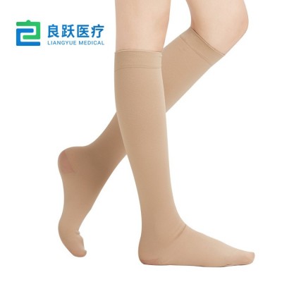 春夏严选中筒弹力压缩过膝户外运动护腿压力瘦腿男女通用小腿袜子图2