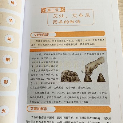 图解艾灸健康家庭养生艾灸的基本学会中医养生书籍图3