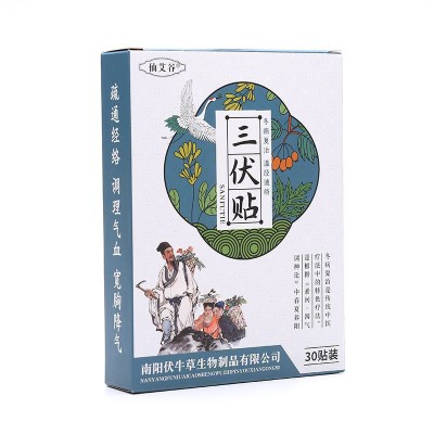 三伏贴30贴三九贴成人儿童穴位贴艾灸贴关节贴厂家批发图5