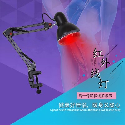家用夹子红外线理疗灯家用美容烤灯保健灯一件代发取暖灯红光灯图4