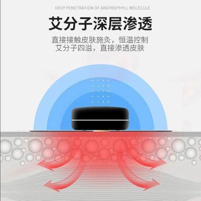 智能家用养生理疗仪器 充电温控无烟艾灸仪 宫寒热敷艾灸仪图3