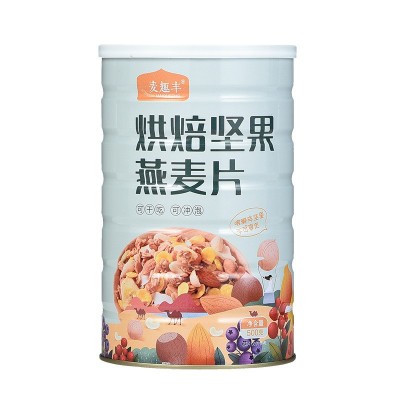 烘焙麦片 500克即食枫糖熟 水果坚果燕麦片脆干吃代加工 格兰诺拉图4