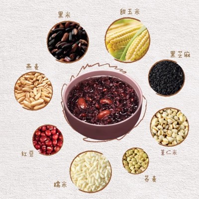 银鹭八宝粥多口味五谷杂粮营养速食粥即食冲泡方便组合整箱装图3