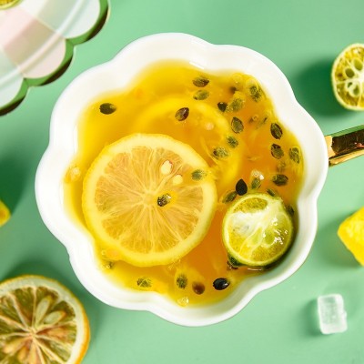 青桔柠檬百香果茶独立包装金桔柠檬百香果茶水果茶冲泡网红同款批图2