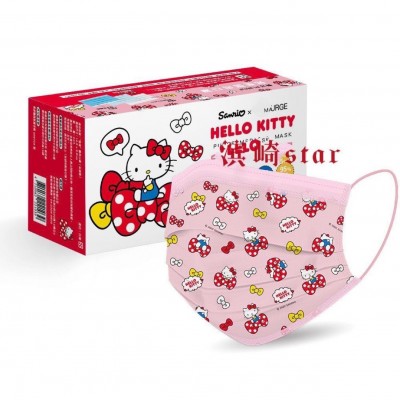 hello Kitty口罩苹果旅行蝴蝶结打电话经典可爱元素日本卡通mask图4