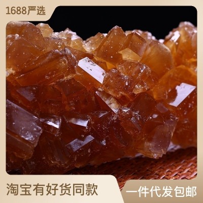厂家批发云南黄冰糖 多晶体小 中 大块老冰糖量大从优1千克起批