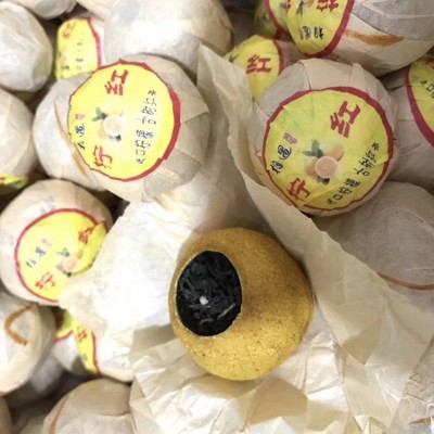 大量批发柠檬菊 柠檬红茶散装 菊之檬 金丝皇菊柠檬古树红茶图2