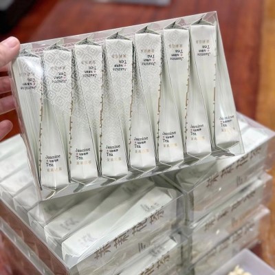 2023广西横县茉莉花茶浓香型五窑茉莉针王茶叶批发独立小泡包装图3