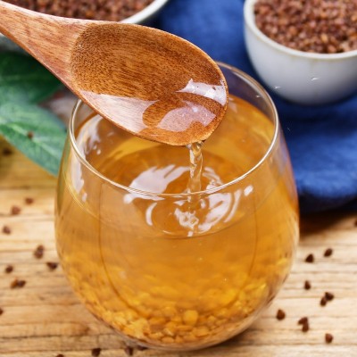 松草堂 黑苦荞 500g罐装 苦荞茶 荞麦茶 苦荞茶 酒店饭店茶叶图4