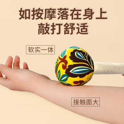 艾草锤手持经络按摩敲打养生锤颈椎腰部艾灸锤缓解疲劳艾草按摩捶图2