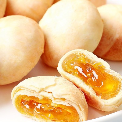喜源味爆浆流心榴莲酥饼整箱糕点休闲早餐零食厂家直销一件代发图4
