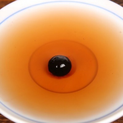 批发普洱茶膏 鸿运当头 陈年普洱熟茶 茶化石速溶茶膏 普洱茶叶图4