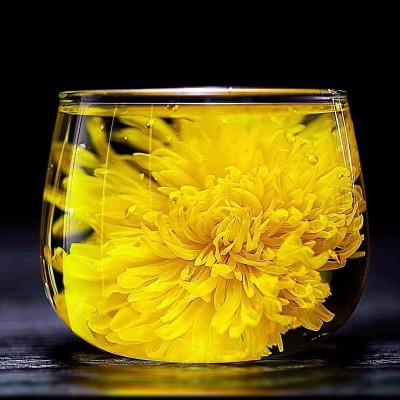金丝黄菊 产地直销 黄山大菊花 花茶一朵一杯20朵礼盒装图3