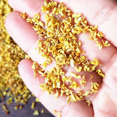 桂花干 正宗农家烘培金桂花 新货干香 精选桂花图2