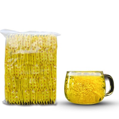 金丝皇菊 袋装菊花茶 花草茶批发一朵一杯大黄菊图4